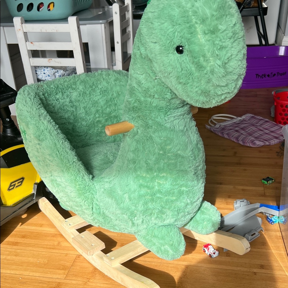Green Dinosaur Rocker Toy